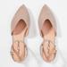 Anthropologie Shoes | Anthropologie Paolo Mattei Metallic Flats | Color: Pink | Size: 6.5