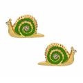 Kate Spade Jewelry | Kate Spade Garden Party Snail Earrings | Color: Gold/Green | Size: Os