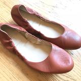 J. Crew Shoes | J.Crew Italian Leather Ballet Flats | Color: Brown/Tan | Size: 8