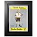 Boston Bruins Sport News Program 18'' x 14'' Framed Cover Art Print