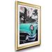 Mercury Row® Vintage Cruise - Picture Frame Photograph Paper in Black/Blue/White | 30.5 H x 22.5 W x 1.5 D in | Wayfair