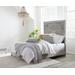 Boho Chic Queen-Size Bed in Washed White - Modus 1JQ9H5