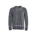 J America JA8920 Adult Vintage Zen Crewneck Sweatshirt in Dark Smoke size 2XL | Cotton/Polyester Blend 8920