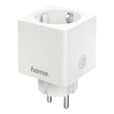 WLAN-Steckdose »Mini« mit Verbrauchsmessung (1-fach) weiß, Hama