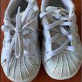 Adidas Shoes | Final Deal! Adidas Tennis Shoes Toddler | Color: Gray/White | Size: 6bb