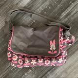 Disney Bags | Disney Baby Minnie Mouse Diaper Bag | Color: Gray/Pink | Size: Os