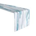 Wrought Studio™ Behrends Abstract Table Runner Polyester in Gray | 14 D in | Wayfair 40B032FEAC6449BE9D3A3BB91D184A2A
