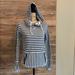 J. Crew Tops | J.Crew Navy And White Striped Hoodie | Color: Blue/White | Size: Xs