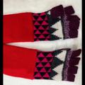 Burberry Accessories | Burberry Woman’s Knuckle Gloves | Color: Red | Size: Os