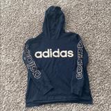 Adidas Shirts & Tops | Black And Rose Gold Hoodie Like New | Color: Black | Size: 8g