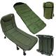 5 SEASONS WARM NGT DYNAMIC SLEEPING BAG WITH HOOD + 8 LEG BED CHAIR CARP FISHING