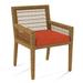 Braxton Culler Pine Isle Arm Chair Upholstered/Wicker/Rattan/Fabric in Orange | 36 H x 23 W x 24 D in | Wayfair 1023-029/0807-23/HONEY