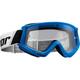 Thor Combat Motocross Brille, blau