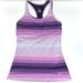 Nike Tops | Nike Dri-Fit Striped Racerback Tank Top Size Xs | Color: Purple | Size: Xs