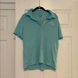 Adidas Tops | Blue Women’s Golf Polo | Color: Blue | Size: Xl