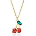 Kate Spade Jewelry | Kate Spade Ma Cherie Cherry Pendant Necklace | Color: Gold/Red | Size: Os