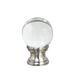 Aspen Creative Corporation Clear Glass Ball Lamp Finial Glass/Metal | 1.5 H x 0.98 W x 0.98 D in | Wayfair 24014