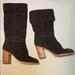 Anthropologie Shoes | Anthropologie Farylrobin Krian Tall Boot Size 6.5 | Color: Black | Size: 6.5