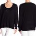 Madewell Tops | Madewellmerino Pullover Black Medium Nwot | Color: Black | Size: M