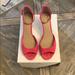 Anthropologie Shoes | Anthropologie Ankle Strap Heel- New Never Worn | Color: Pink | Size: 11