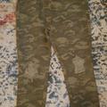 American Eagle Outfitters Jeans | American Eagle Distressed Camo Jegging Sz 20s | Color: Green | Size: 20