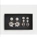 J. Crew Jewelry | J.Crew Bold Gems Earring Set | Color: Silver | Size: Os