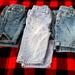 Levi's Bottoms | Lot Of 3 Pairs Of Levi's Jean Shorts | Color: Blue/Purple | Size: 2tg