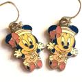 Disney Jewelry | Disney Baby Minnie Mouse Earrings Enamel Silver | Color: Pink/Silver | Size: Os