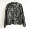 Levi's Jackets & Coats | Levi’s Leather Dark Brown Leather Jacket Size L | Color: Brown | Size: L