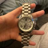 Michael Kors Accessories | Michael Kors Bradshaw Silver Watch | Color: Silver | Size: Os