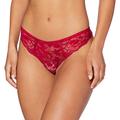 Aubade Women's Thong panties AUBE AMOUREUSE Rouge Amour L