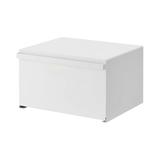 Tower Yamazaki Home Bread Box, Steel Kitchen Counter Storage Food Container Holder, Steel, Handles Metal in White | Wayfair 4352