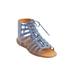 Wide Width Women's The Renata Sandal by Comfortview in Chambray Blue (Size 9 W)