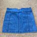 Free People Skirts | Free People Denim Skirt | Color: Blue | Size: 8