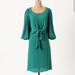 Anthropologie Dresses | Anthropologie Maeve Green Tie Front Dress | Color: Green | Size: 2