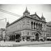 Ebern Designs Park Theatre, Historic Indianapolis - Wrapped Canvas Photograph Print Metal in Black/White | 30 H x 40 W x 1.5 D in | Wayfair