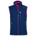 Trollkids - Kid's Trollfjord Vest - Softshellweste Gr 128 blau