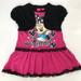 Disney Dresses | Disney Minnie Mouse Dress 6x | Color: Black/Pink | Size: 6xg