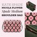 Kate Spade Bags | Kate Spade Nicola Spade Flower Medium Shoulder Bag | Color: Green/Pink | Size: Os