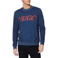 HUGO Men's Dakazie_LP4 10233395 01 Hooded Sweatshirt, Dark Blue401, M