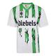 Score Draw Men’s Retro-Jersey Borussia Mönchengladbach | Home Jersey 1995 in Colour, Size: L White