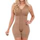 Sonryse 086 Fajas Colombianas Reductoras y Moldeadoras Bra Shapewear Waist Slimming Girdles for Women - Brown - Large