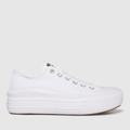 Converse move ox trainers in white