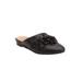 Wide Width Women's The Ayla Slip On Mule by Comfortview in Black (Size 12 W)