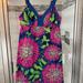 Lilly Pulitzer Dresses | Lilly Floral Dress | Color: Blue/Pink | Size: 4