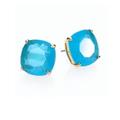 Kate Spade Jewelry | Kate Spade Square Stud Earrings In Blue And Gold | Color: Blue/Gold | Size: Os