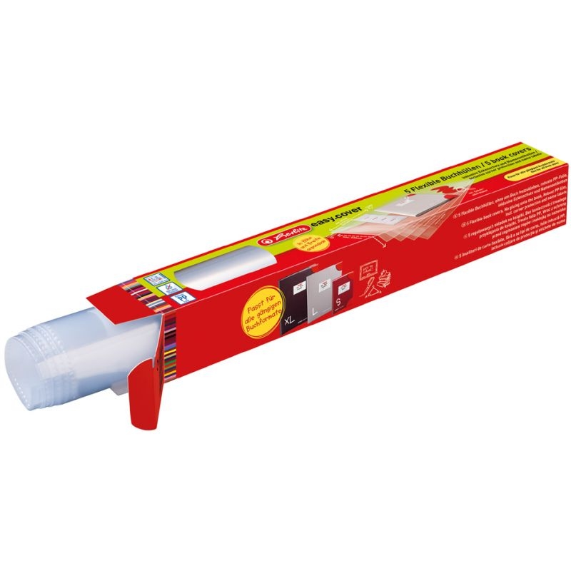 herlitz Buchschoner easy.cover, aus PP, flexibel Image