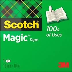 Scotch Magic Klebeband 810 19 mm x 10 m Matt Unsichtbar Image