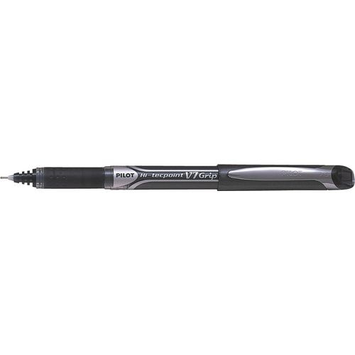 Pilot Hi-Tecpoint Grip Nicht einziehbar Tintenroller Schwarz 0.4 mm Mittel Nadelspitze Nicht Nachfüllbar Image