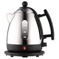 Dualit Lite Kettle - 1L 2kW Jug Kettle - Polished with Black Trim, High Gloss Finish - Fast Boiling Kettle by Dualit - 72200, Silver/Black